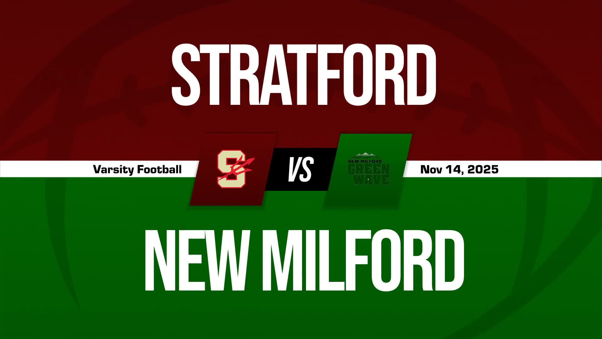 Football Game Preview: New Milford Green Wave vs. New Fairfield Rebels + How To Watch
