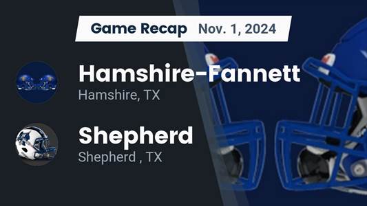 Football Recap: Make It Eight in a Row for Hamshire-Fannett
