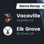 Vacaville vs. Elk Grove