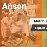 Football Game Recap: Anson vs. Statesville
