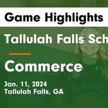 Basketball Recap: Commerce skates past Tallulah Falls with ease