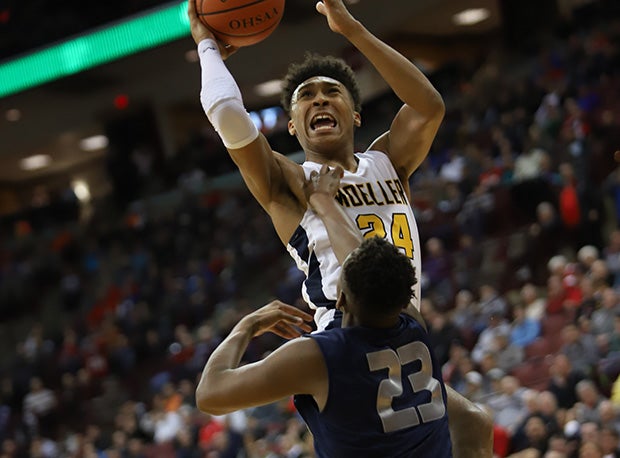 Moeller and senior Jeremiah Davenport (Wright State recruit) won the program's fourth state title. 