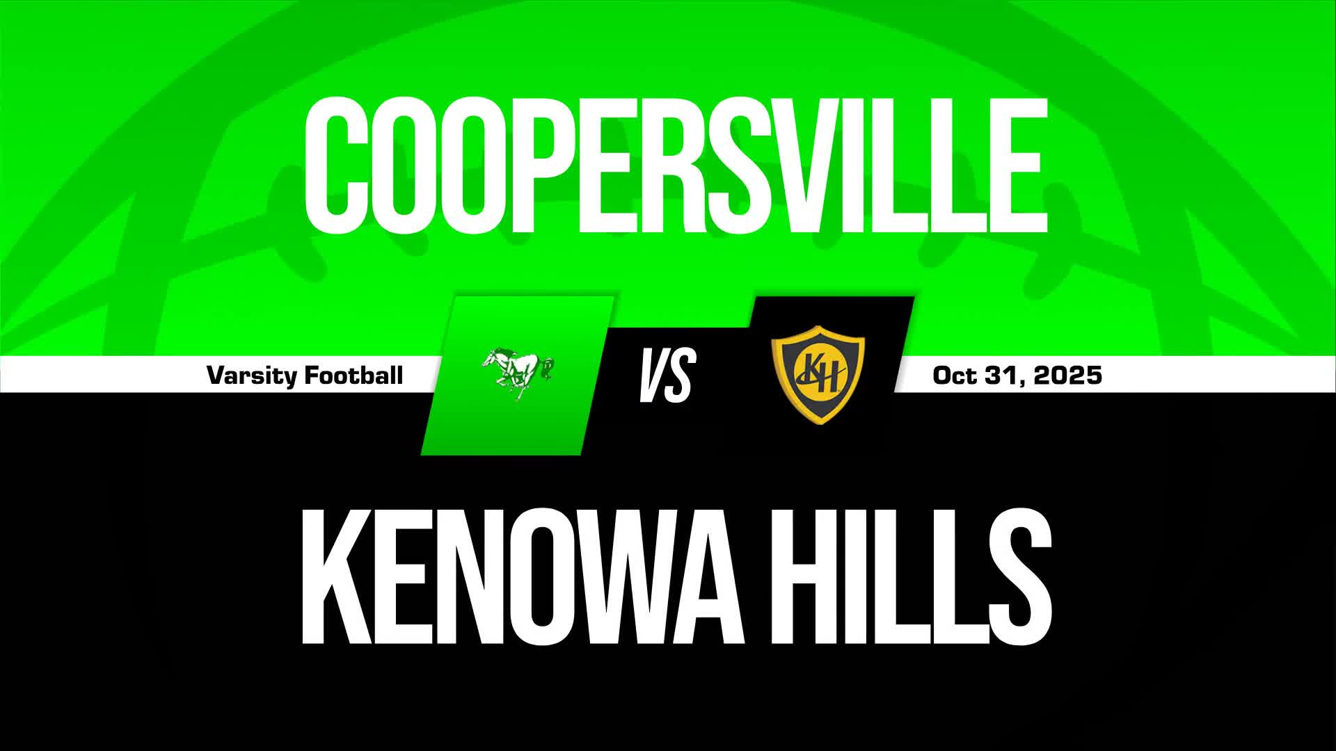 Football Game Preview: Coopersville Broncos vs. East Grand Rapids Pioneers + How To Watch