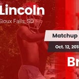 Football Game Recap: Brookings vs. Lincoln