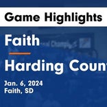 Basketball Game Recap: Harding County Ranchers vs. Wall Eagles