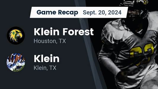 Football Game Preview: Klein Forest Eagles vs. Klein Oak Panther