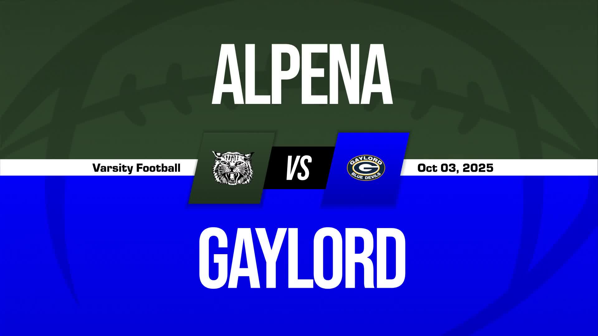 Football Recap: Alpena Takes a Loss + How To Watch