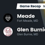 Football Game Recap: Meade Mustangs vs. Glen Burnie Gophers