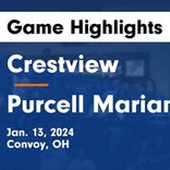 Basketball Game Recap: Crestview Knights vs. Allen East Mustangs