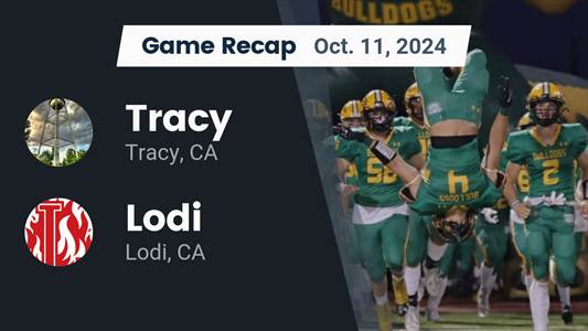 Football Recap: Lodi Drops Season-High Score on Tracy