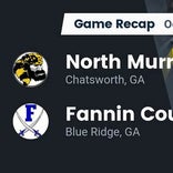 Murray County vs. Fannin County