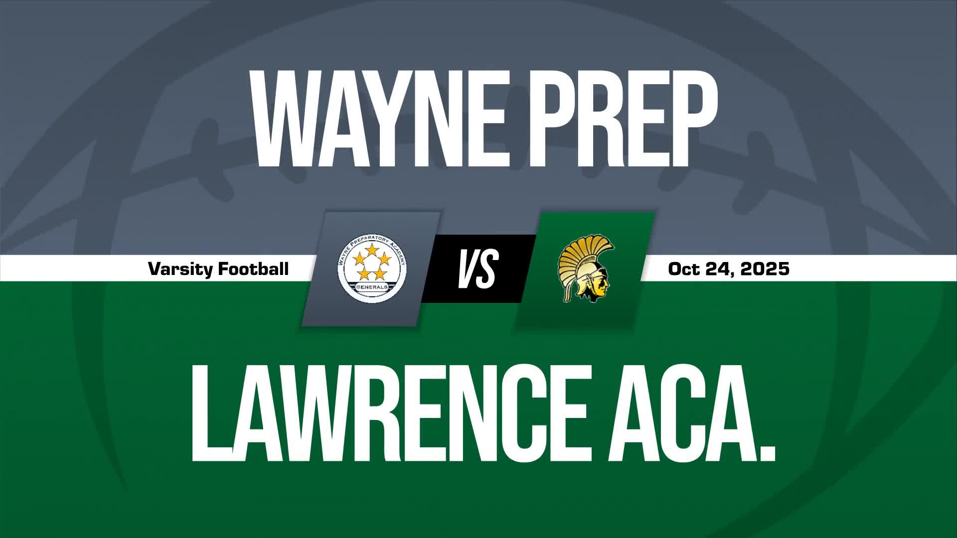 Football Recap: Lawrence Academy Takes a Tough Playoff Loss + How To Watch