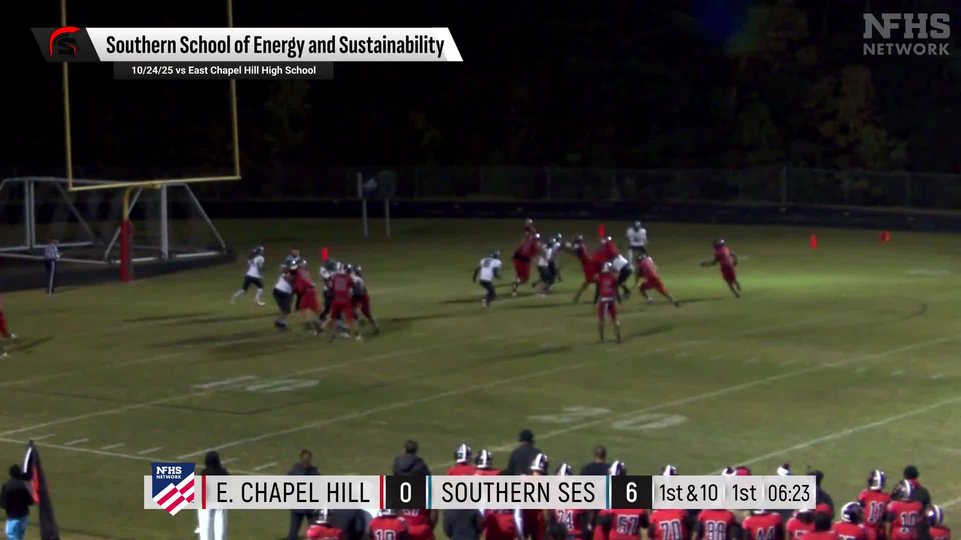 Football Recap: Southern School of Energy and Sustainability Skates Past Lumberton with Ease + How To Watch