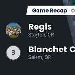 Football Game Recap: Blanchet Catholic Cavaliers vs. Regis Rams