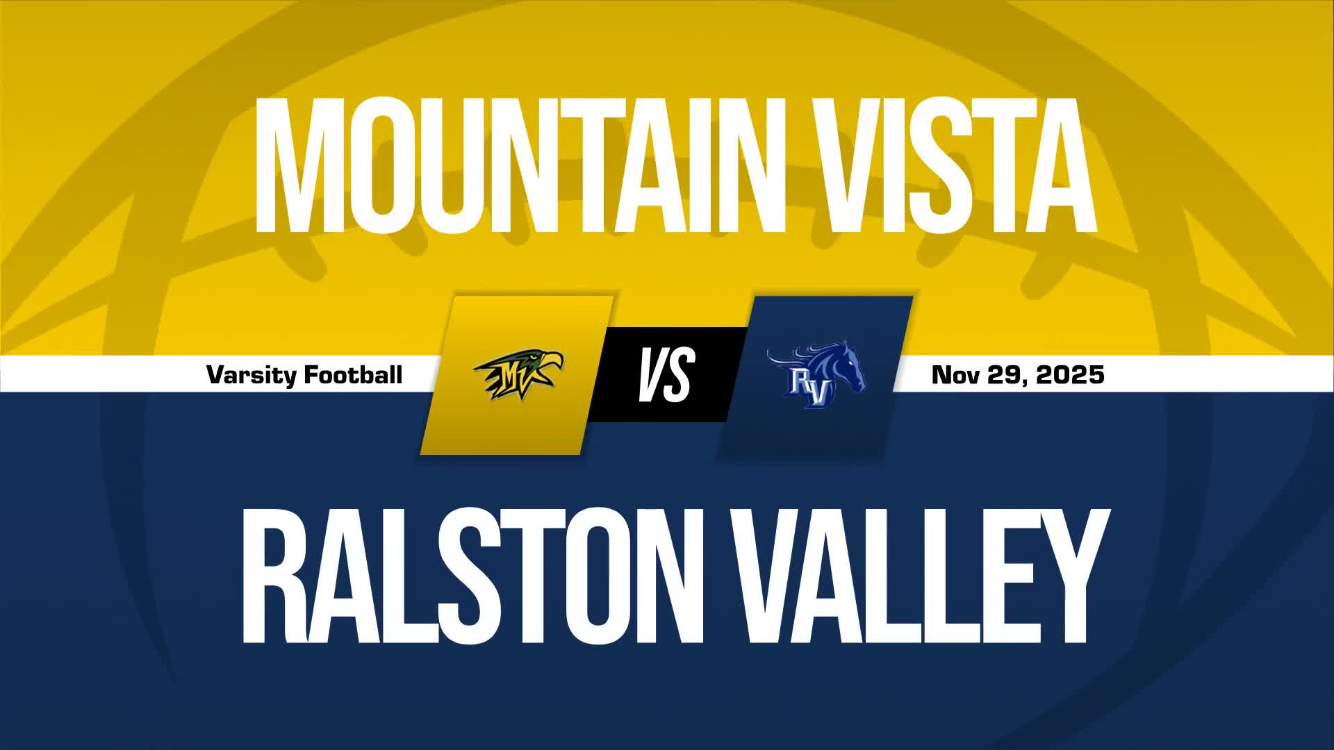 Football Game Preview: Ralston Valley Mustangs vs. Cherry Creek Bruins + How To Watch