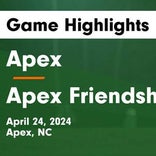 Soccer Game Recap: Apex Friendship Comes Up Short