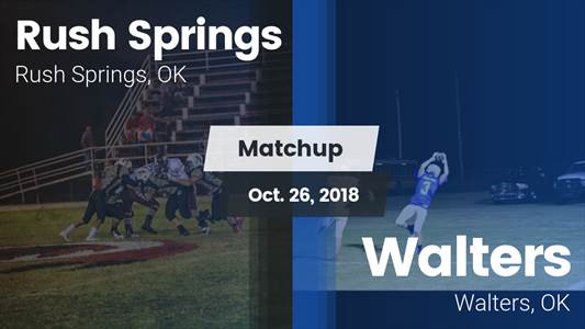 Football Game Recap: Walters vs. Rush Springs