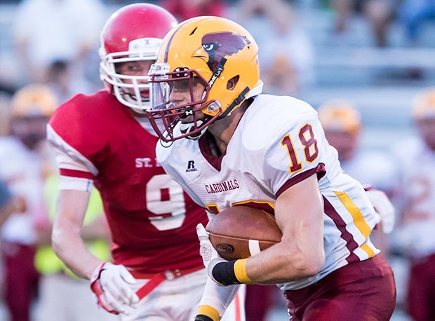 St. Henry senior linebacker Tyler Schlarman was first team All-MAC last year.