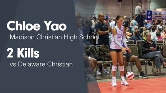 Chloe Yao Game Report: @ Genoa Christian Academy