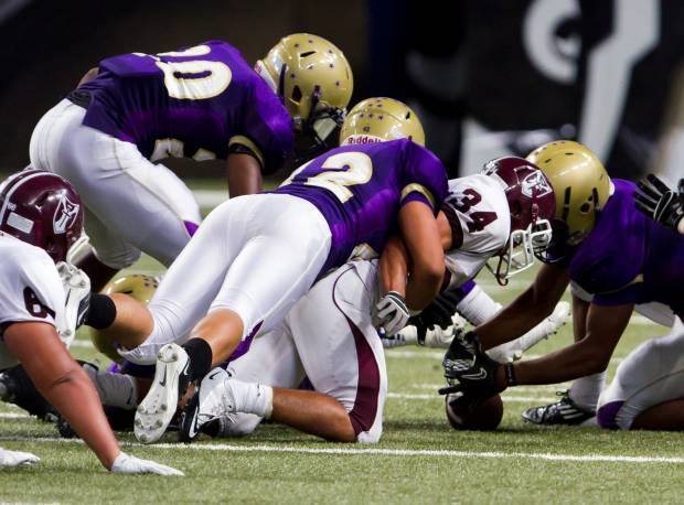 Christian Brothers (in purple) looks to keep forcing turnovers this season.