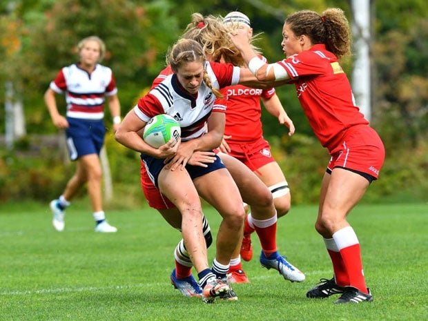 Megan Foster didn't learn how to play rugby until she entered Chico State.