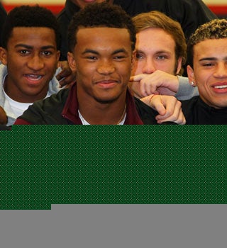 Kyler Murray signed with Texas A&M.