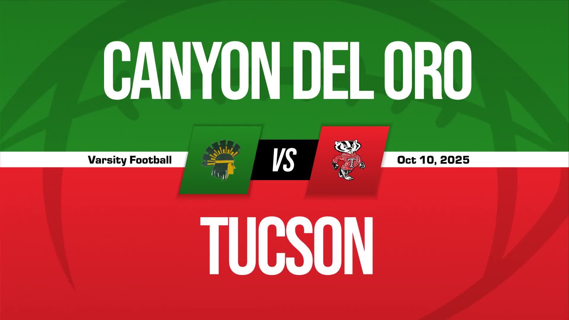 Football Recap: Canyon del Oro Takes a Loss + How To Watch