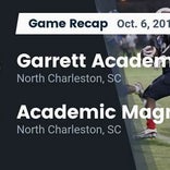 Football Game Preview: North Charleston vs. Garrett Academy Tech