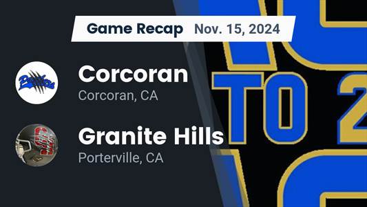 Football Recap: Tony Alvarez Leads Corcoran to Victory over Gran