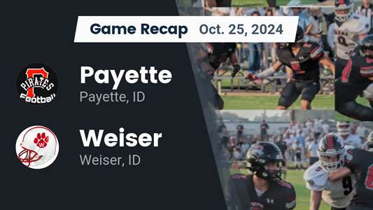 Football Recap: Friday's  Loss Ends Weiser's Winning Streak