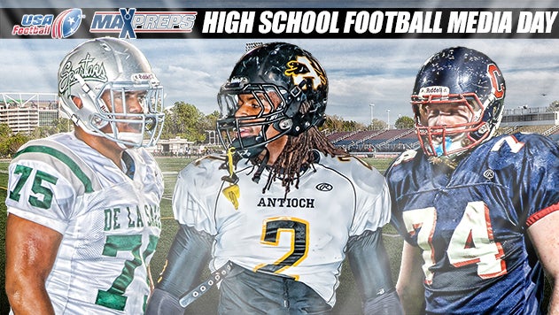 Top teams and players will be present for USA Football/MaxPreps High School Football Media Day hosted by the San Francisco 49ers.