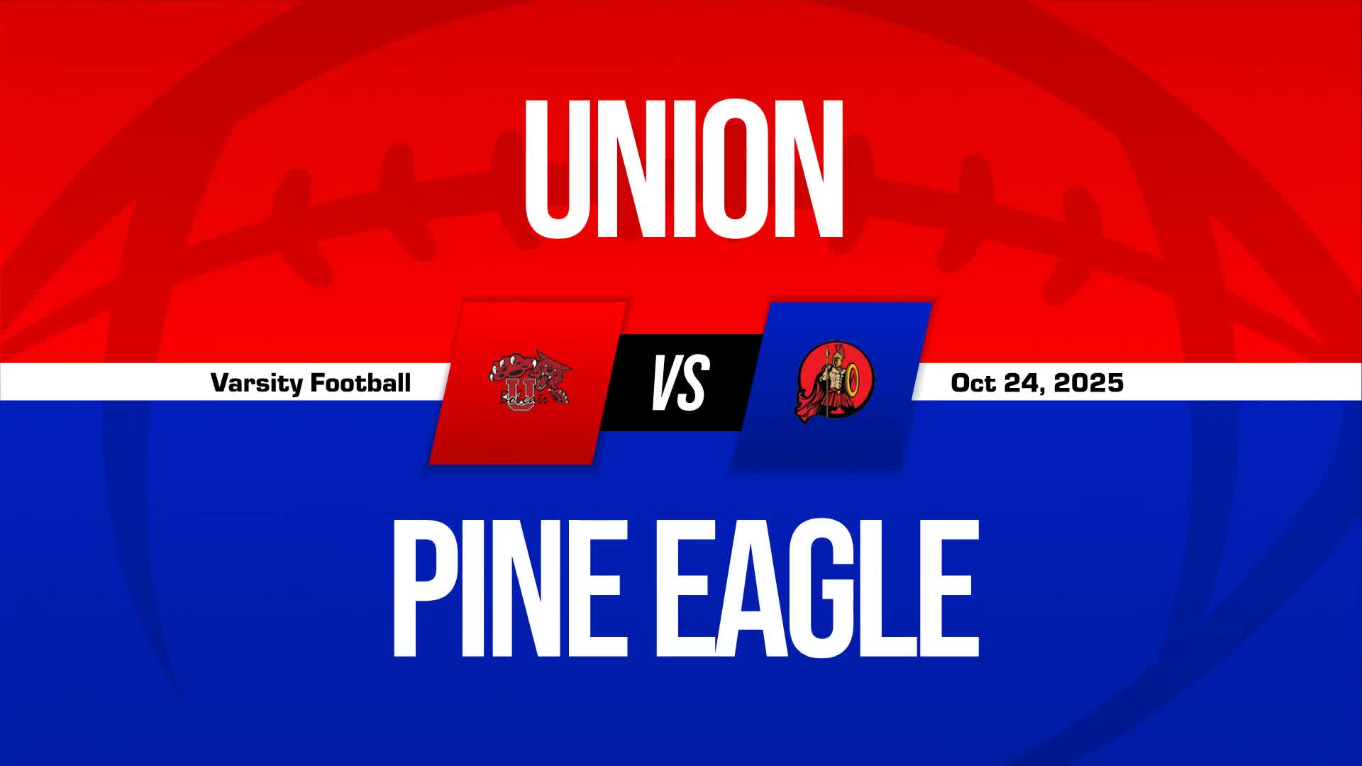 Football Recap: Union Piles Up the Points Against Pine Eagle + How To Watch