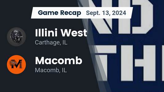 Football Recap: Braden Holthaus Leads Macomb to Victory over Hamilton/Warsaw