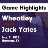 Wheatley piles up the points against Robinson