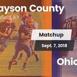 Football Game Recap: Ohio County vs. Grayson County