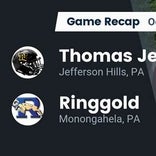 Football Game Recap: Connellsville Falcons vs. Thomas Jefferson Jaguars