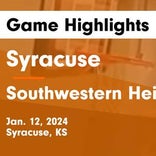Basketball Game Recap: Syracuse Bulldogs vs. Stanton County Trojans