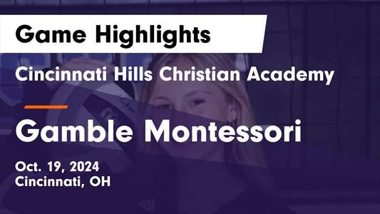 Volleyball Recap: Gamble Montessori Comes Up Short