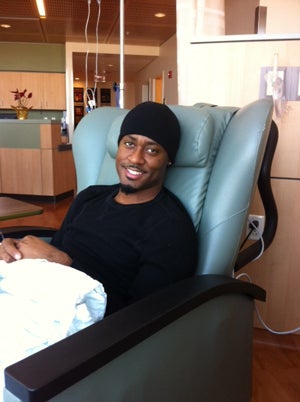 Flakes made it through chemotherapy after hiscancer diagnosis.