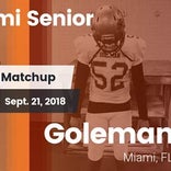 Football Game Recap: Goleman vs. South Miami