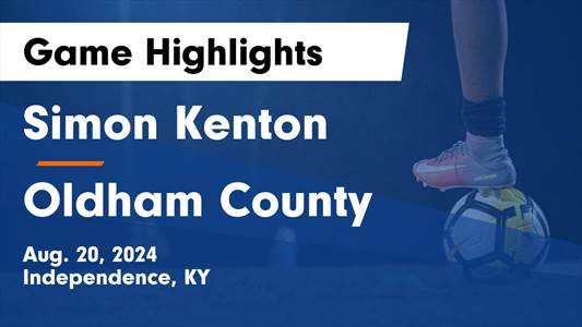 Soccer Game Preview: Simon Kenton Plays at Home