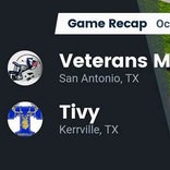 Football Game Recap: Veterans Memorial Patriots vs. Tivy Antlers