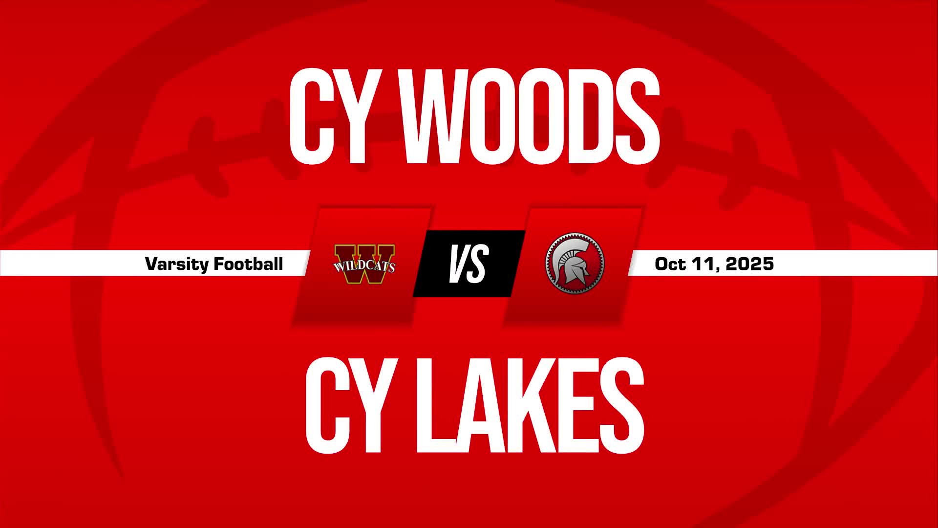 Football Recap: Cypress Woods Comes Up Short + How To Watch