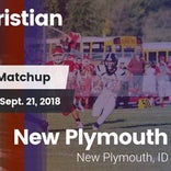 Football Game Recap: Nampa Christian vs. New Plymouth