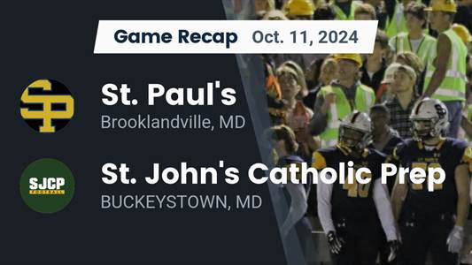 Football Game Preview: St. John's Catholic Prep Vikings vs. Pall