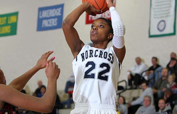 Norcross (Ga.) standout Diamond DeShields is one of 24 players to be chosen to play in the McDonald's All American Game in Chicago on April 3.