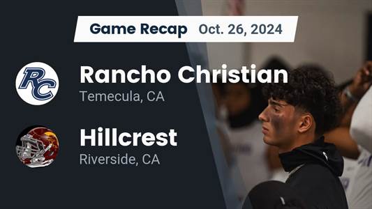 Football Game Preview: Rancho Christian Eagles vs. Hemet Bulldog