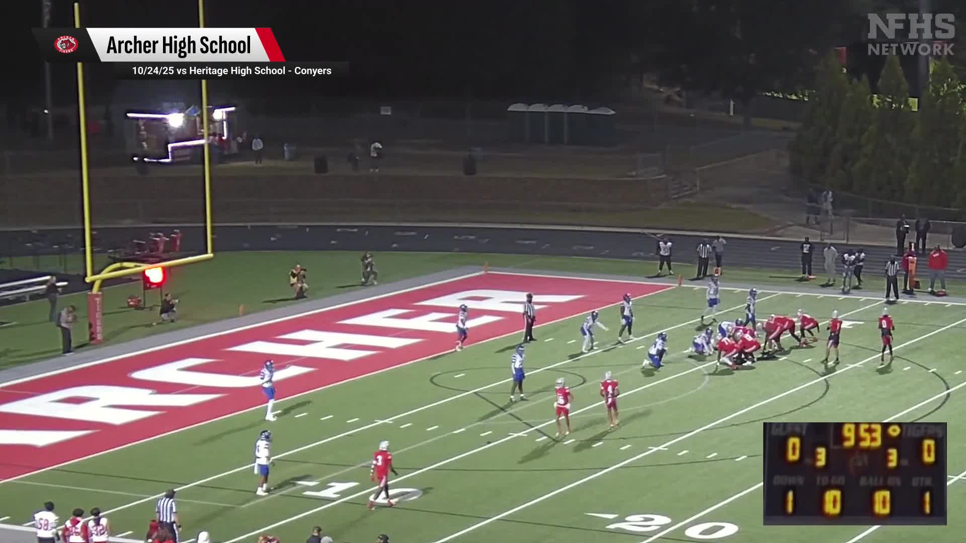 Football Recap: Archer Falls Despite Big Games from  Tyree Begne and  Jordan Do + How To Watch