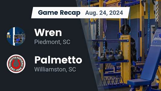 Football Recap: Palmetto Starts Season with  Defeat on the Road