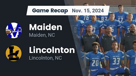 Football Game Preview: Maiden Blue Devils vs. Shelby Golden Lions
